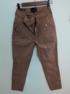 White House Black Market Slim Ankle Pants in brown
